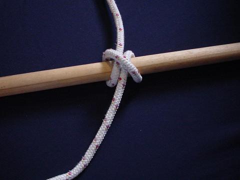 A video showing how to tie a Clove Hitch.