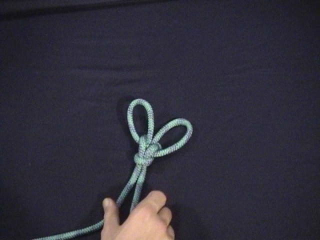A knot tying video showing a Double Lineman's Loop.