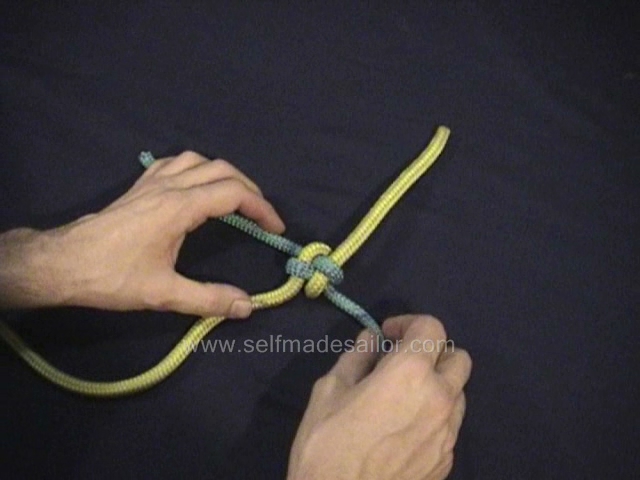 A knot tying video showing how to tie a Japanese or Square Knot.