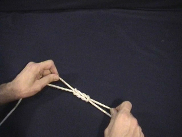 Learn how to tie a surgeon's knot with this instructional video.
